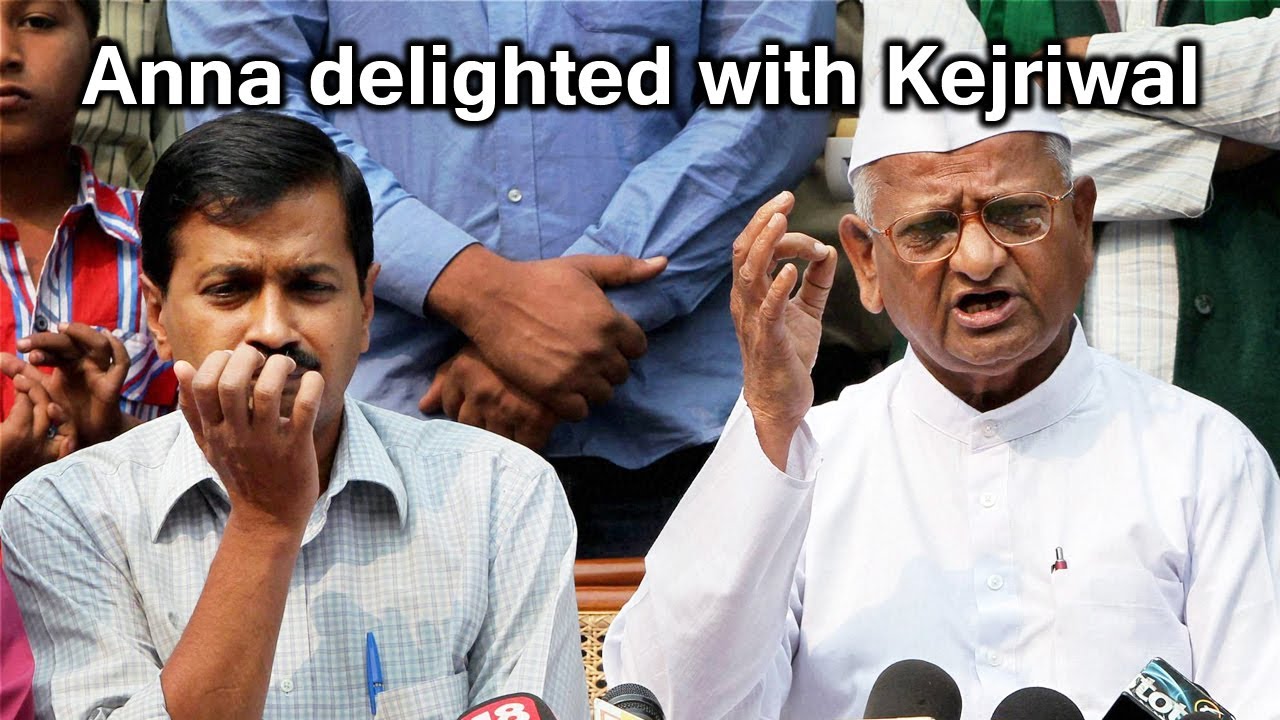 Kejriwal treading the right path: Anna Hazare