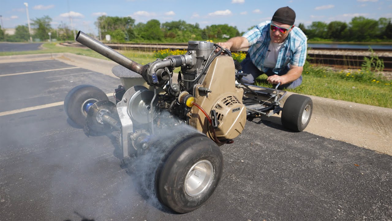 Turbo Diesel Go-Kart W/CVT Top Speed
