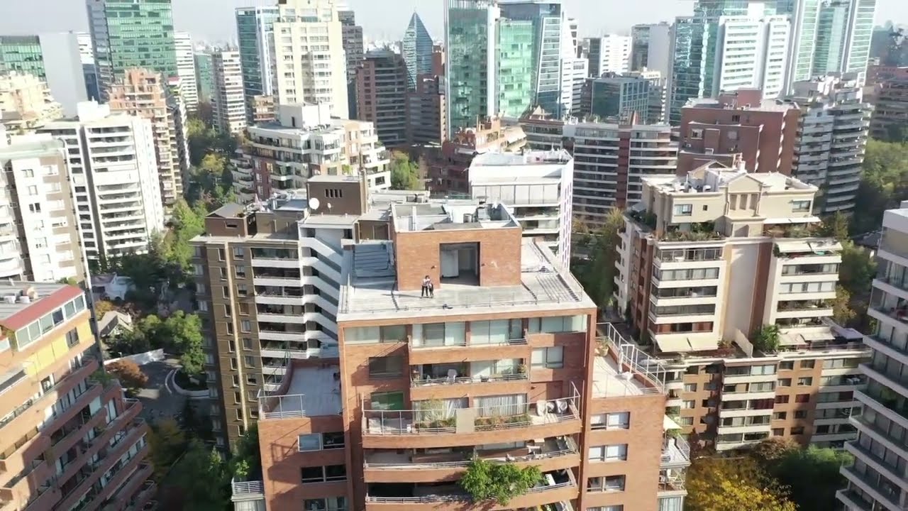 Day & Night Drone Footage of Santiago, Chile | The Droning Company
