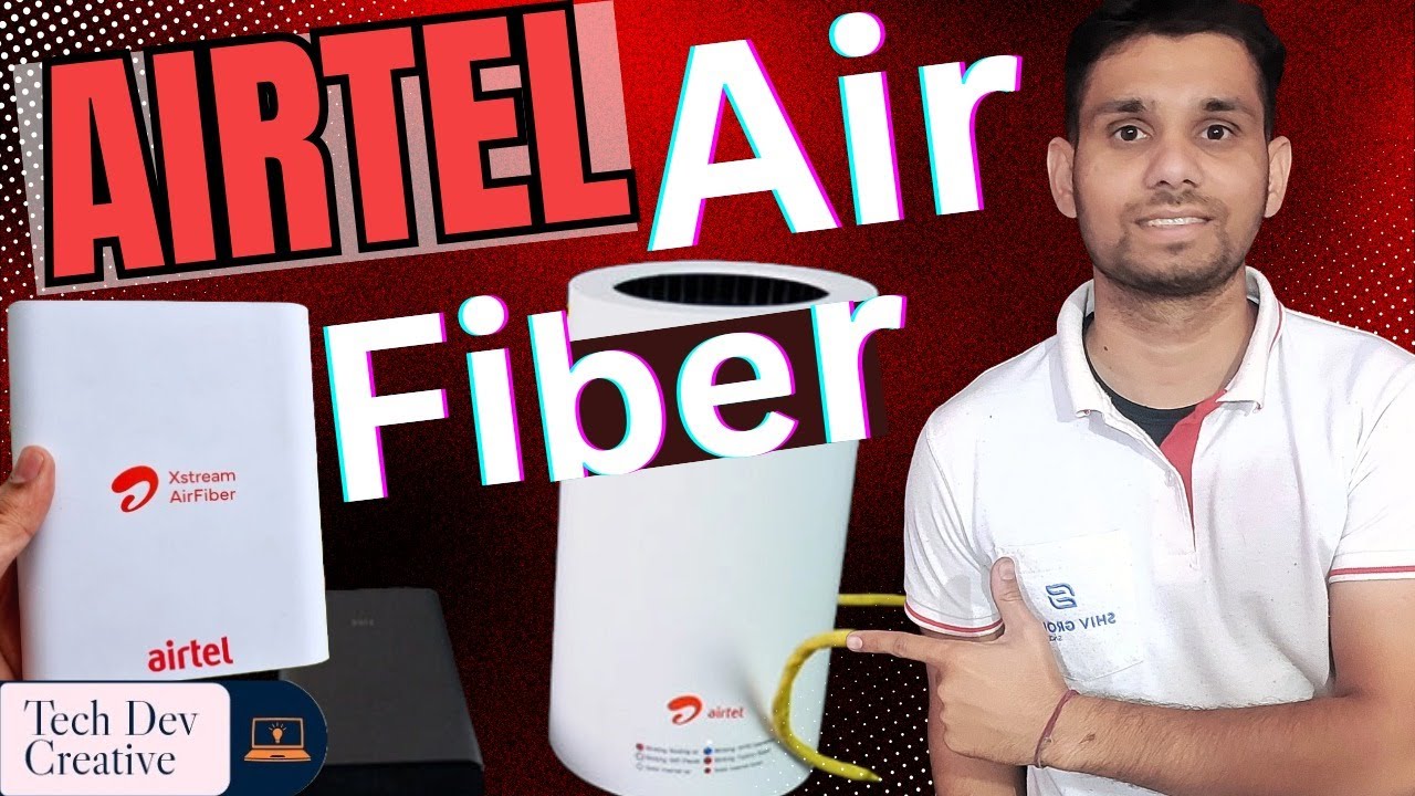 Airtel Air Fiber Unboxing and Setup..