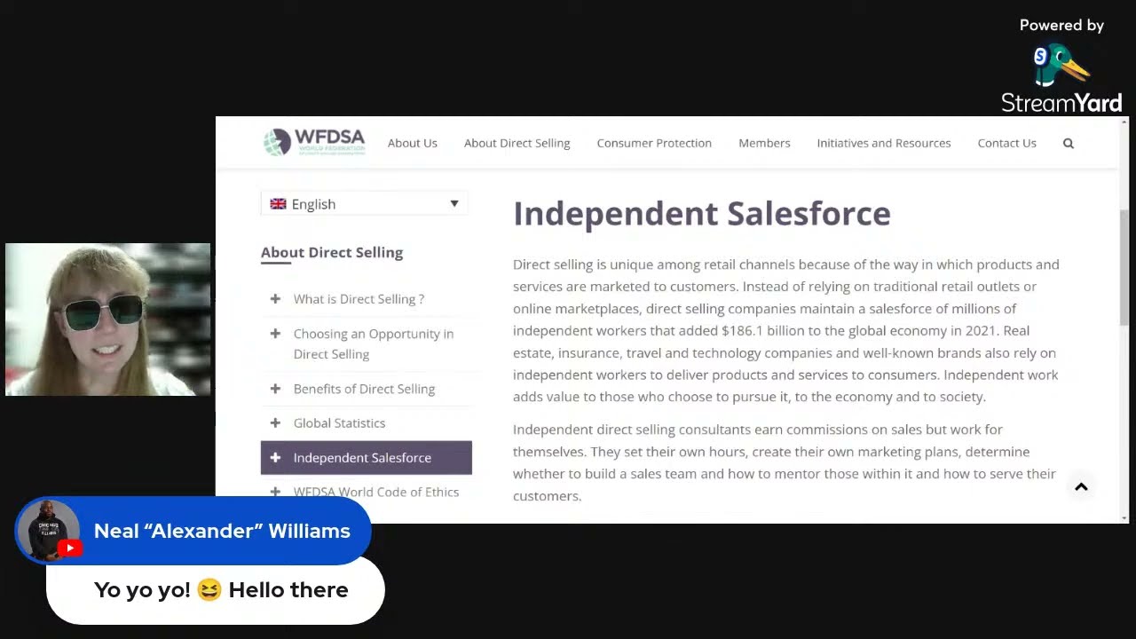 Intro to the World Federation of Direct Selling Associations #antimlm