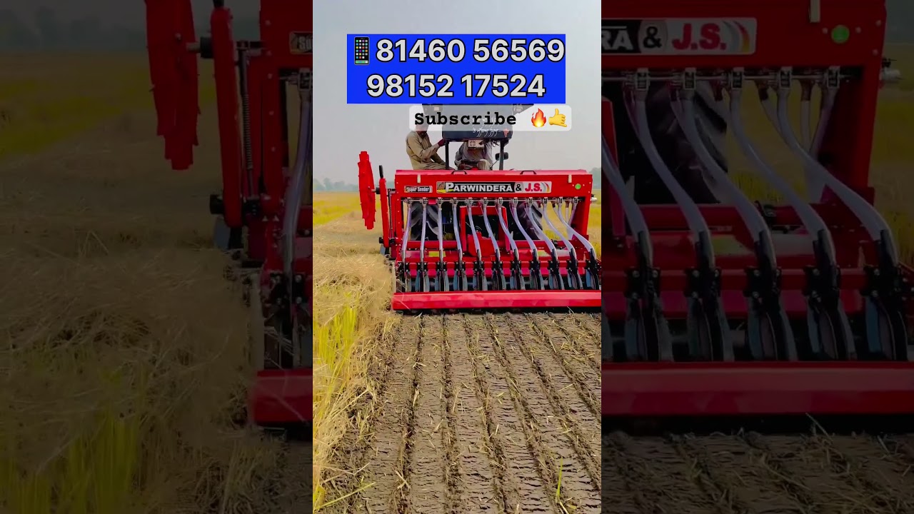 Parwindera Super Seeder 2023 Model Sonalika Di 50 Tractor