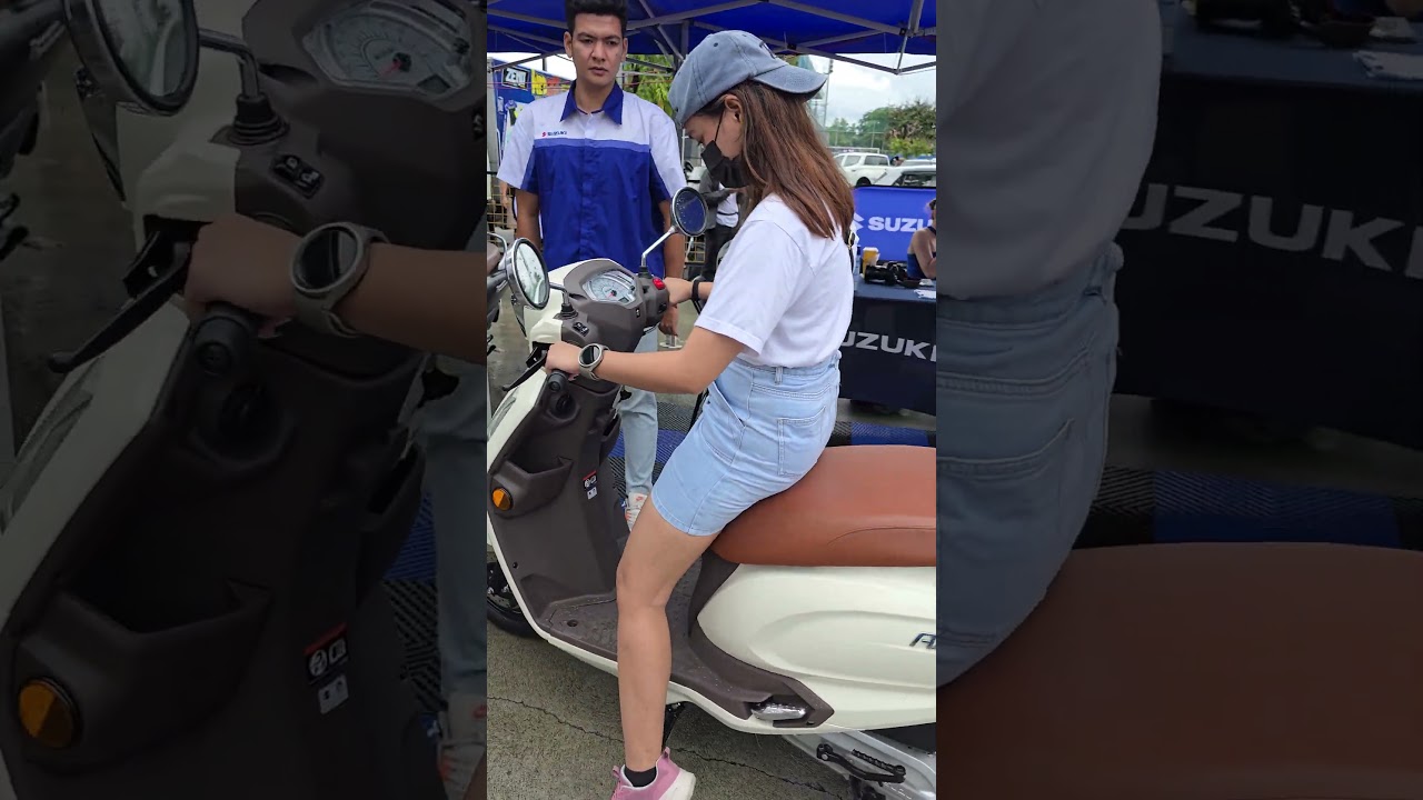 2025 Suzuki Access Pearl Grace White