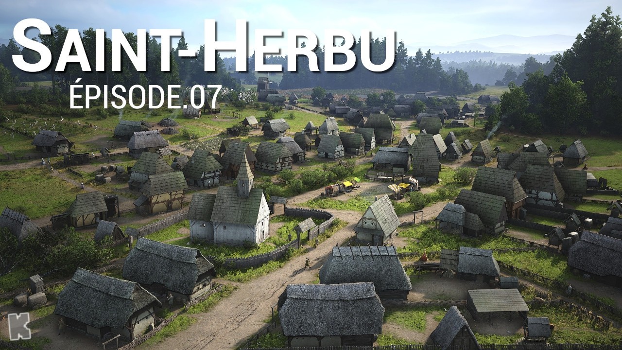 Croissance MASSIVE pour Saint-Herbu, et formation d'épéistes ! | Manor Lords ép.07