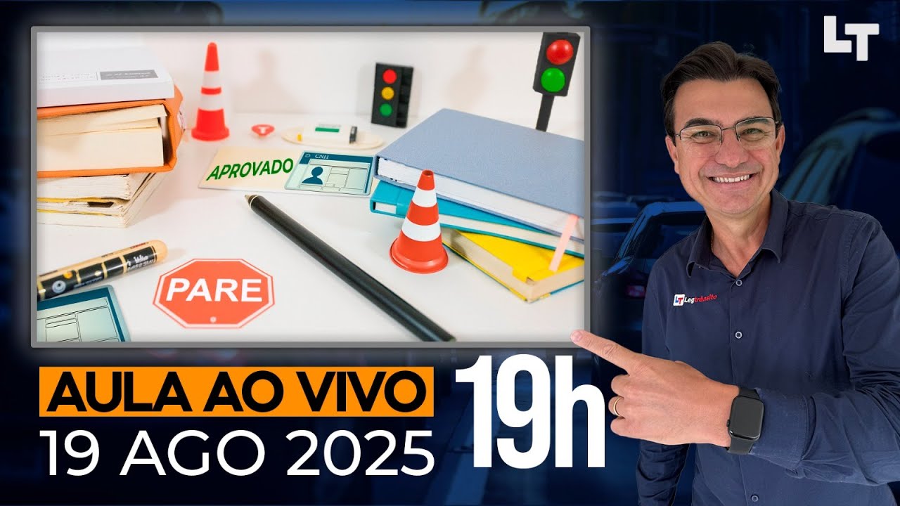 Aula de Sinalização para a Prova do Detran #LegTransito #RonaldoCardoso