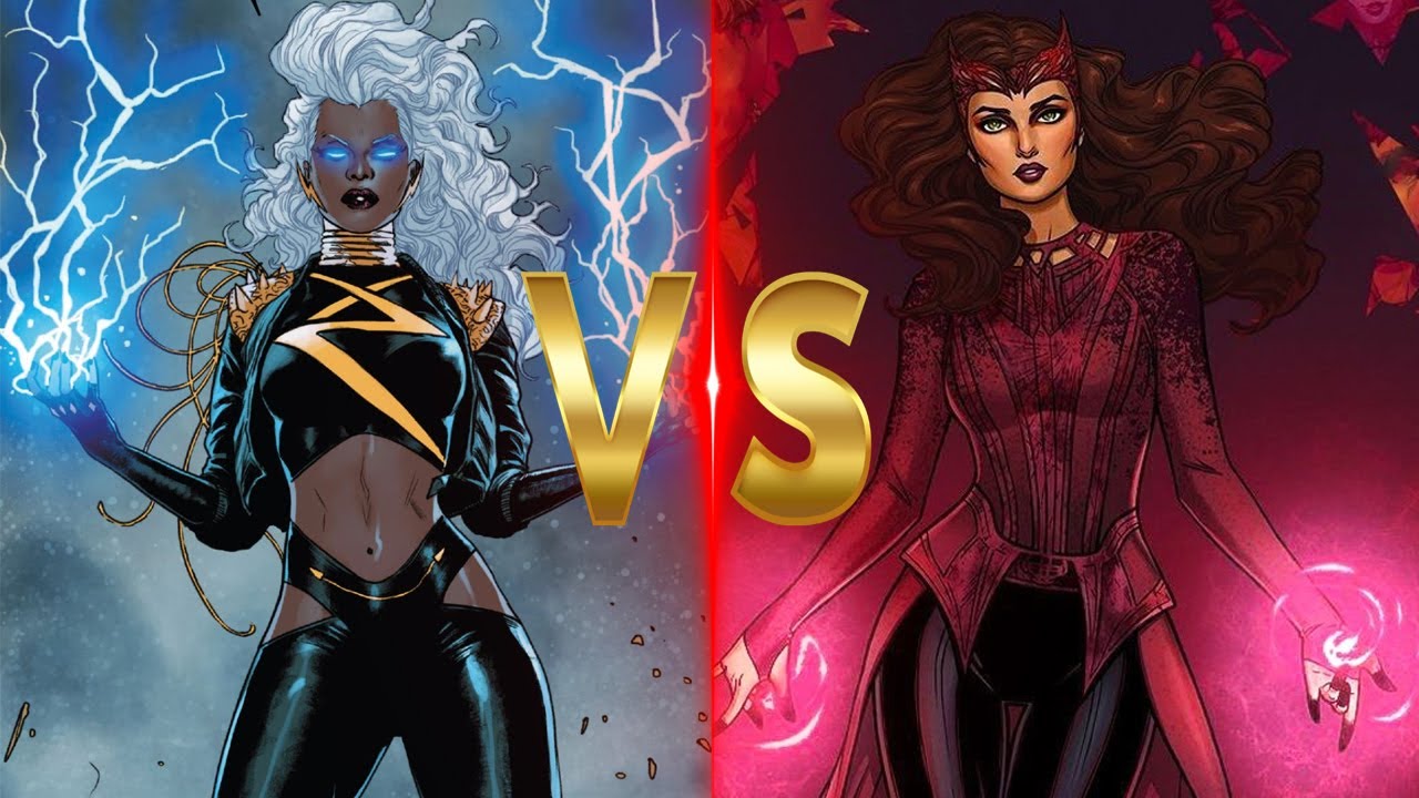 Why Storm vs Scarlett Witch Isn't Even Close! Who do you think is wining in this