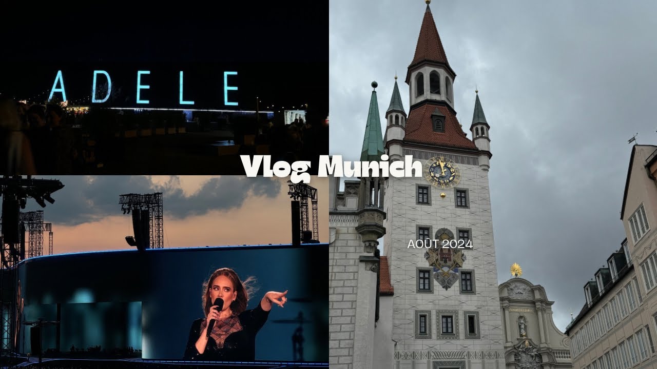 VLOG | Un week-end en ✨Bavaroise✨ pour Adele in Munich