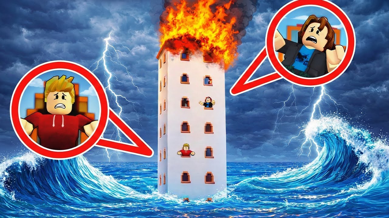 ROBLOX CHOP AND FROSTY SUVIVE THE DEADLY DISASTERS