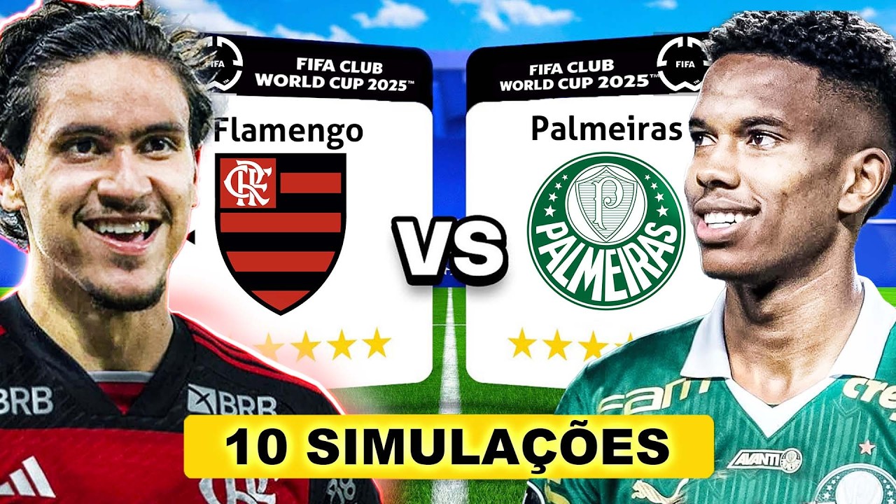 Eu SIMULEI o SUPER MUNDIAL de CLUBES 10 vezes 🏆