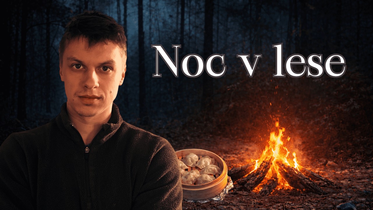 Noc v lese | Kempování a vaření v přírodě 🔥🌲