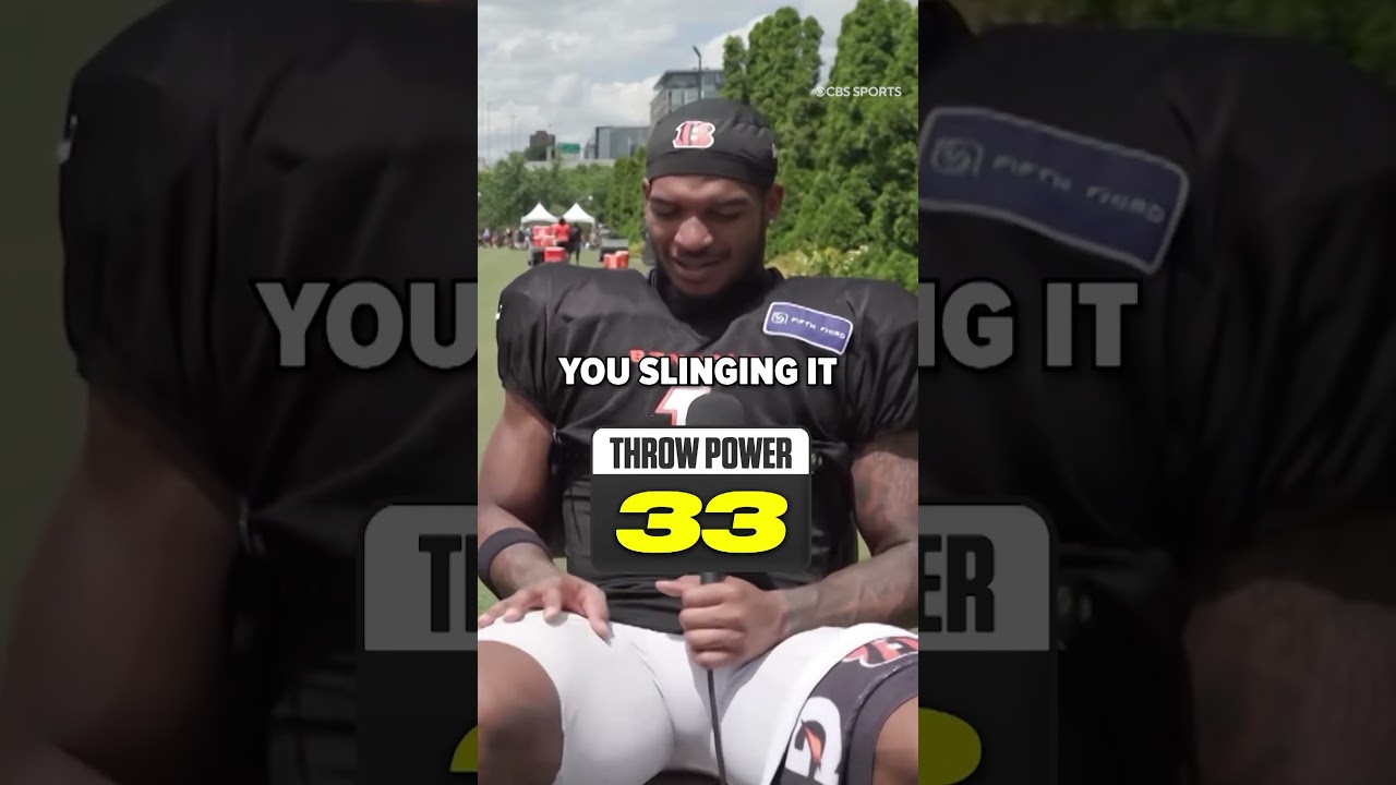 Ja&rsquo;Marr Chase guesses his WORST Madden attributes #shorts #nfl