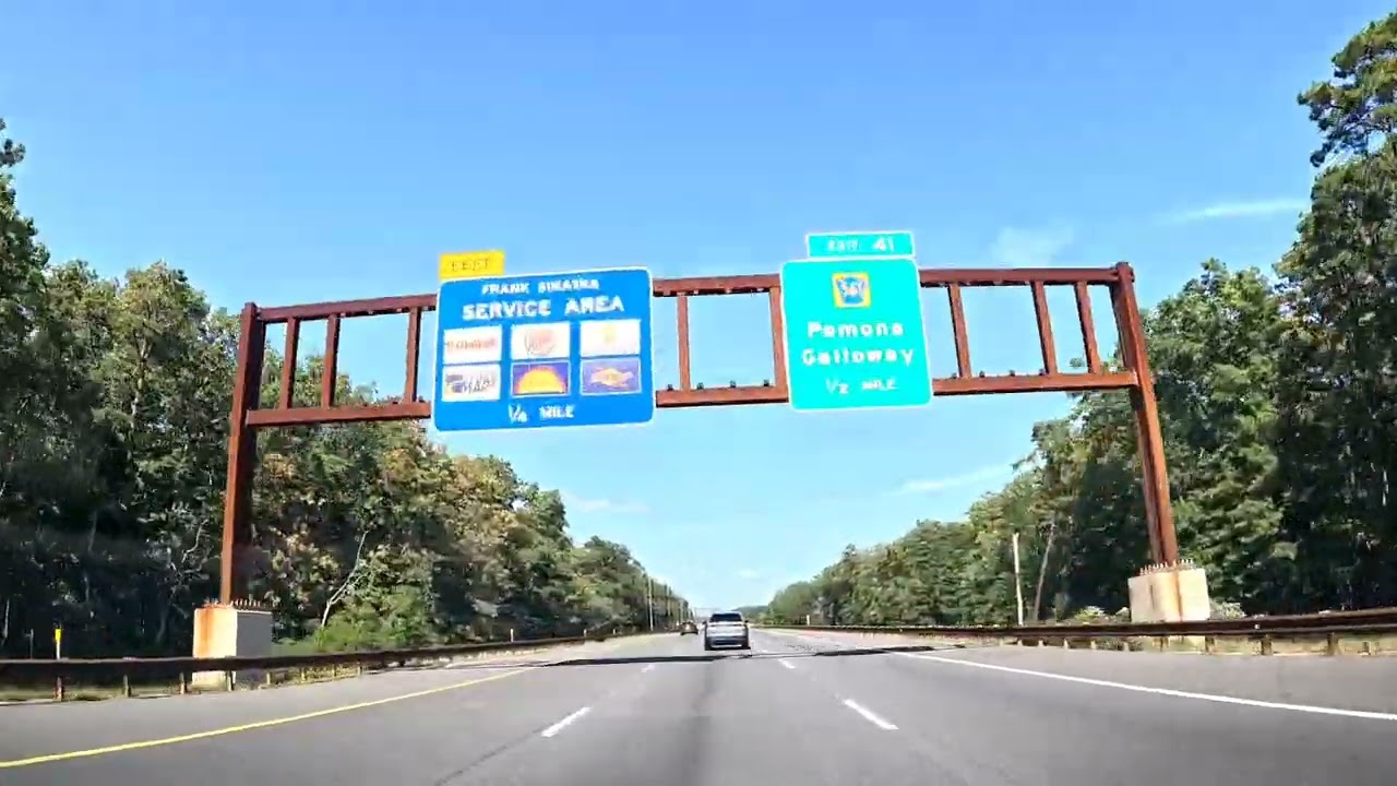 ROAD TRIP FROM ATLANTIC CITY TO UNION CITY,  NEW JERSEY 🇺🇸 #gardenstate #parkwaydrive #summer