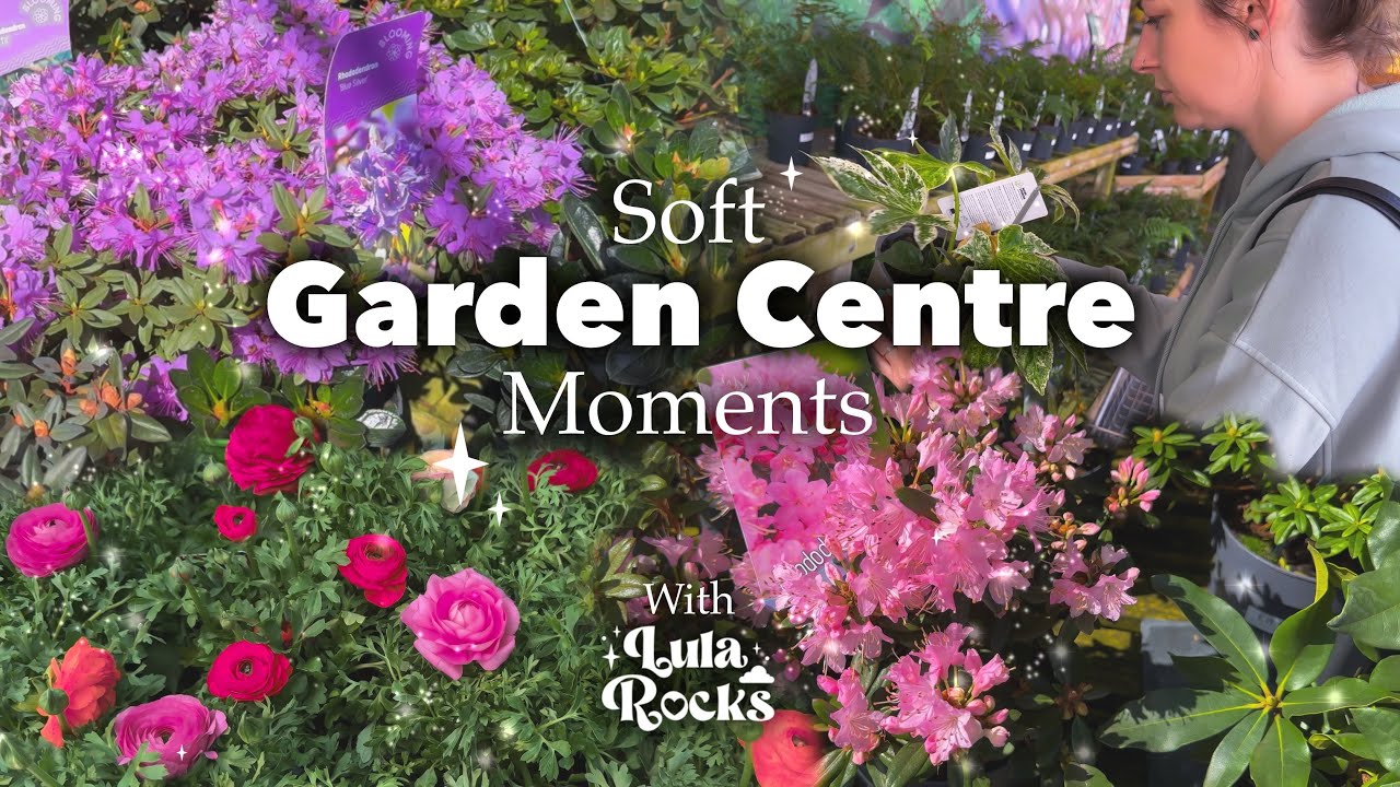 A Quiet Garden Centre Stroll | Relaxing Visuals & Birdsong | No Talking
