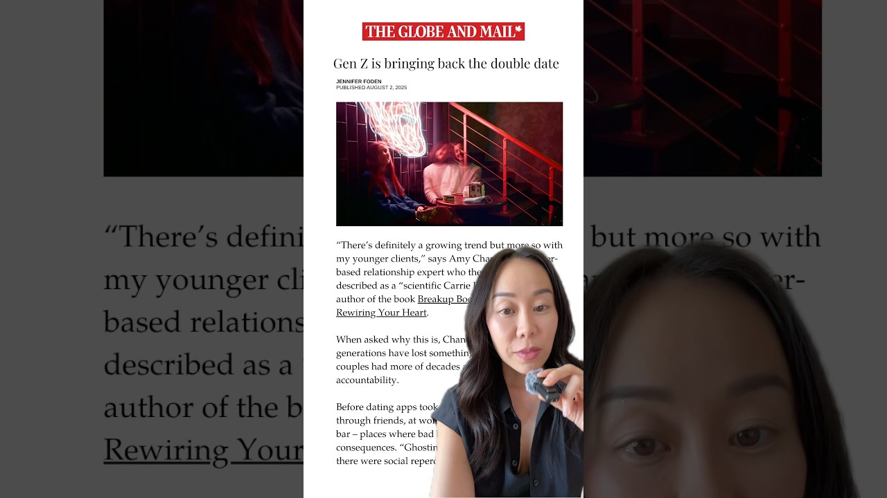 Double Dating Has Made a Comeback Among Gen Z #datingtrends #datingcoach #onlinedating