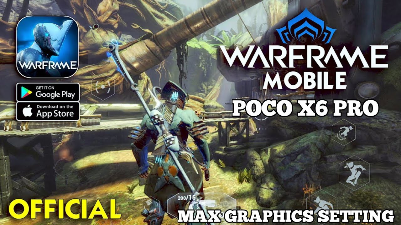 WARFRAME MOBILE |POCO X6 PRO |NEW UPDATE TEST|MAX GRAPHICS SETTINGS 🔥