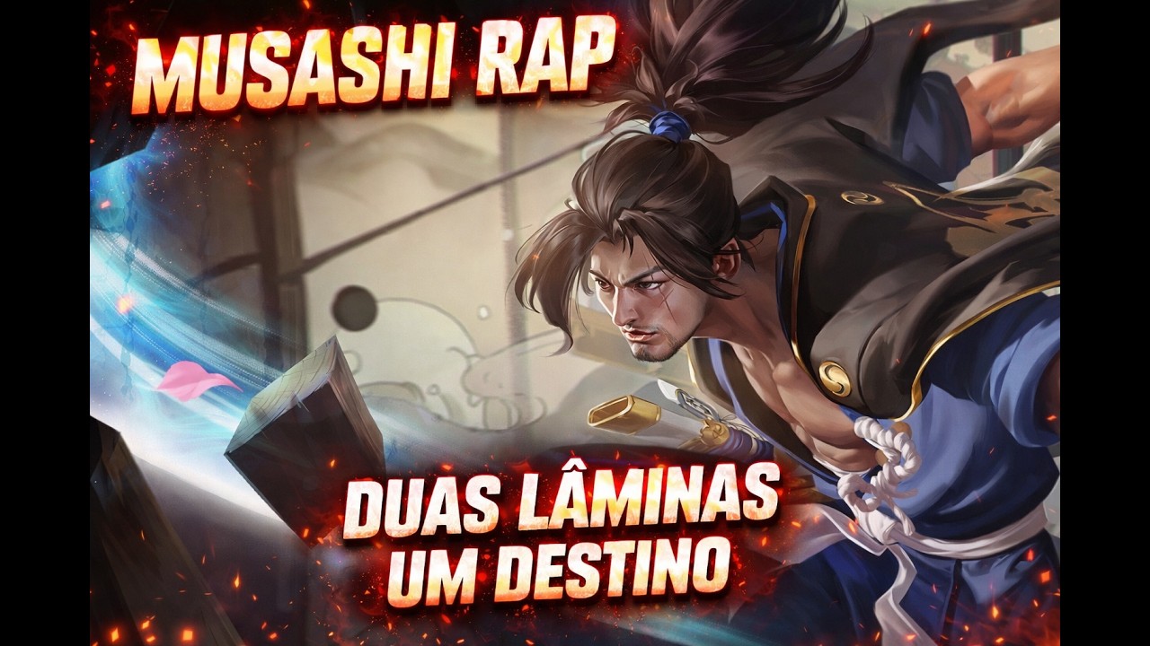 RAP MUSASHI -- DUAS LAMINAS E UM DESTINO!!!
