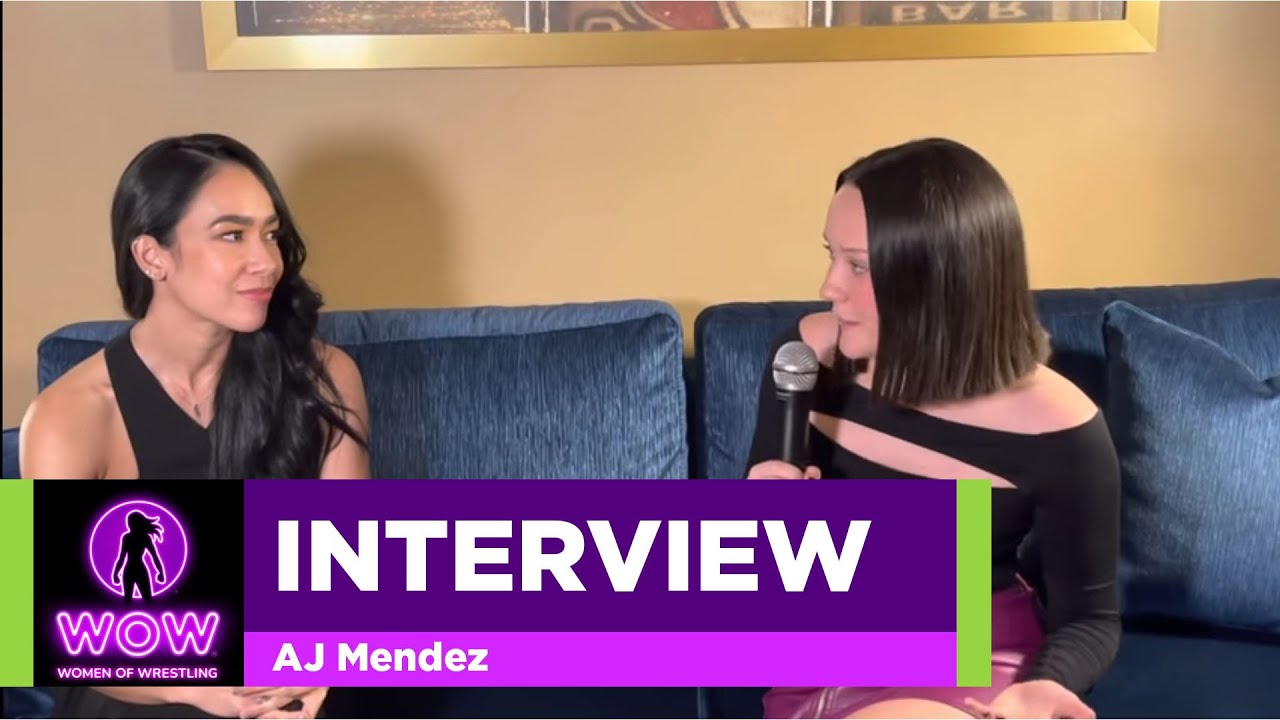 WOW Exclusive: AJ Mendez Full Interview - WOW Women Of Wrestling - WOWSuperheroes