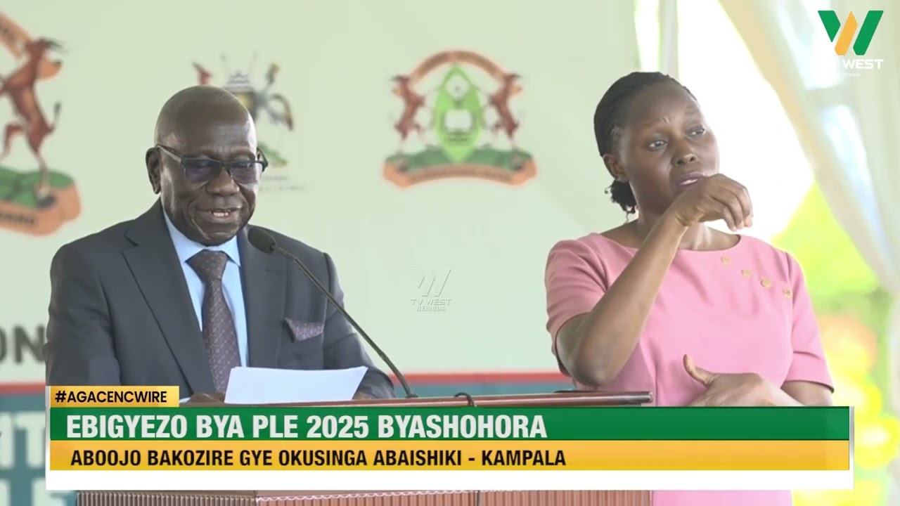 AGACENCWIRE: Ebigyezo bya PLE 2025 byashohora, aboojo bakoziregye okusinga abaishiki.
