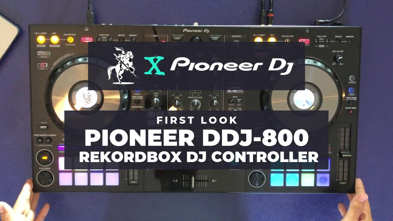 Pioneer DJ DDJ-800 Rekordbox DJ Controller | First Look