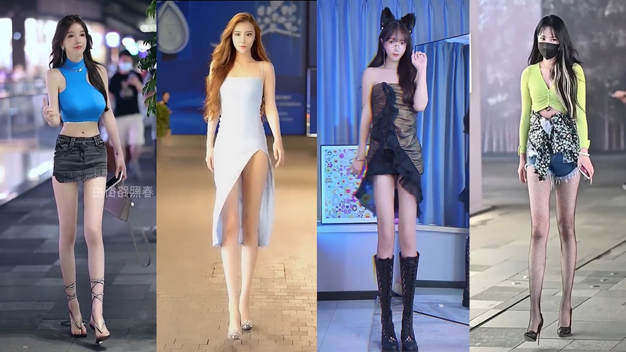 Mejores Street Fashion Tik Tok 2021 | Hottest Chinese Girls Street Fashion Style 2021 Ep.113