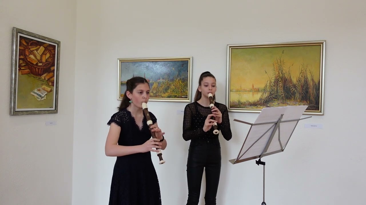Fábián Boglárka Anna Kádár Ünige Kamara korcsoport G. Ph. Telemann g-moll szonáta largo, allegro