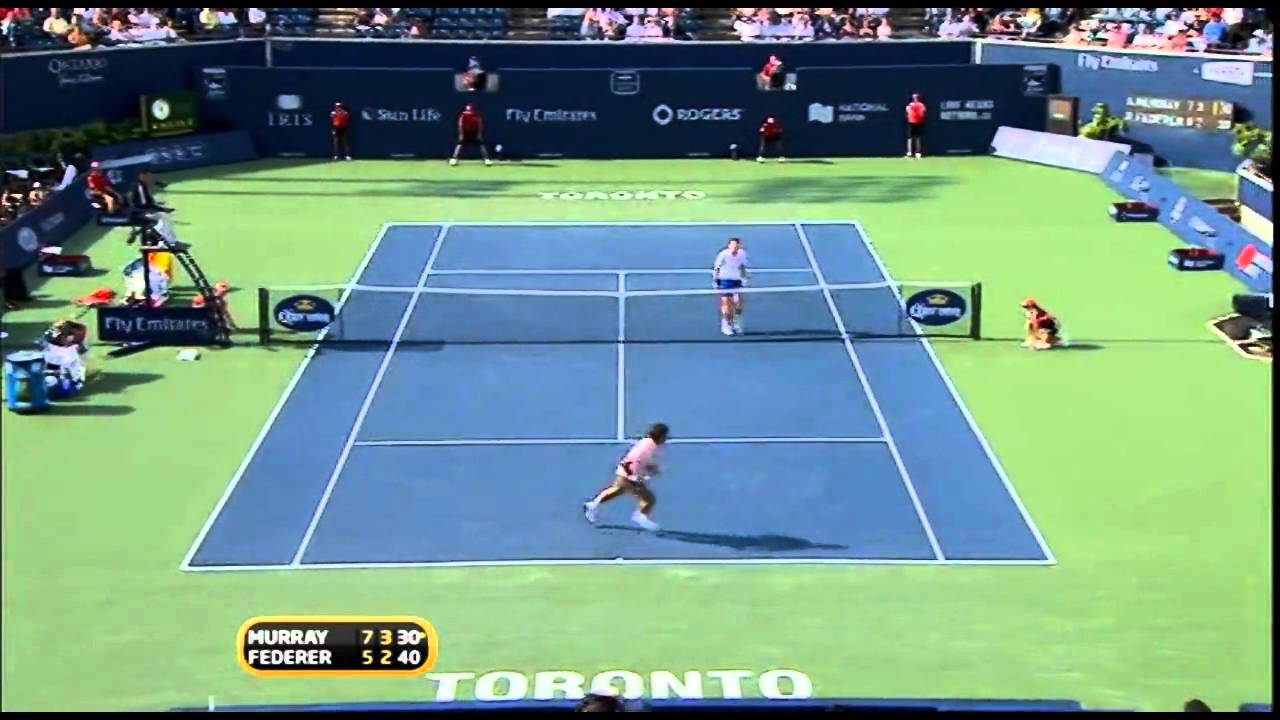 Federer vs Murray Final Toronto  (Rogers Masters) 2010 Highlights + Trophy Presentation + Interviews