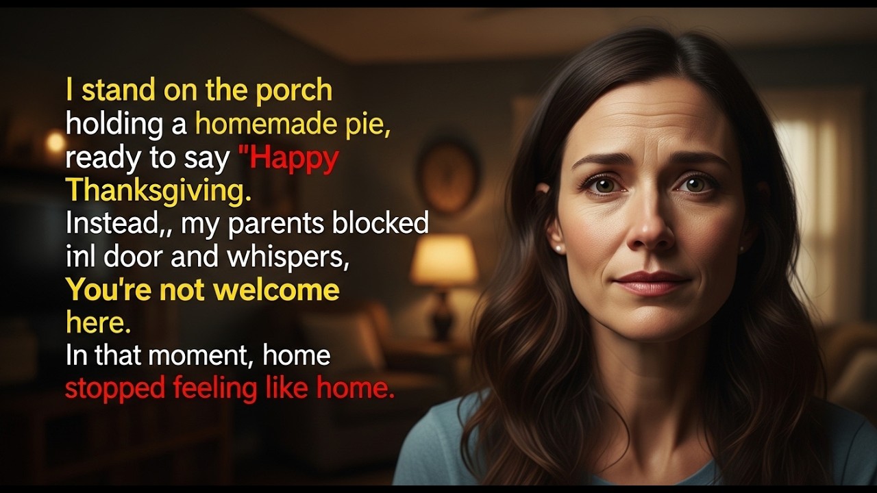 On Thanksgiving, My Parents Stopped Me at the Door and Said, “You’re Not Welcome Here”