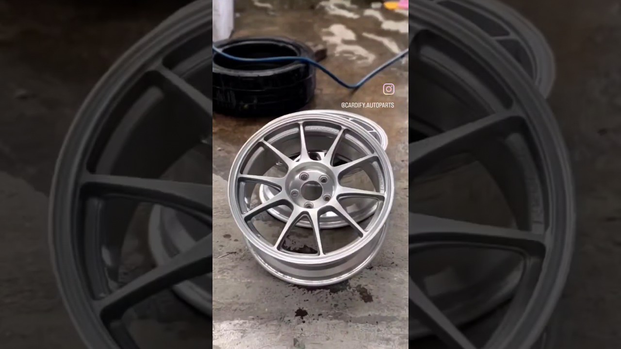 Restoring Wedssport TC105N Wheels #cardifyautoparts #wheelrepair