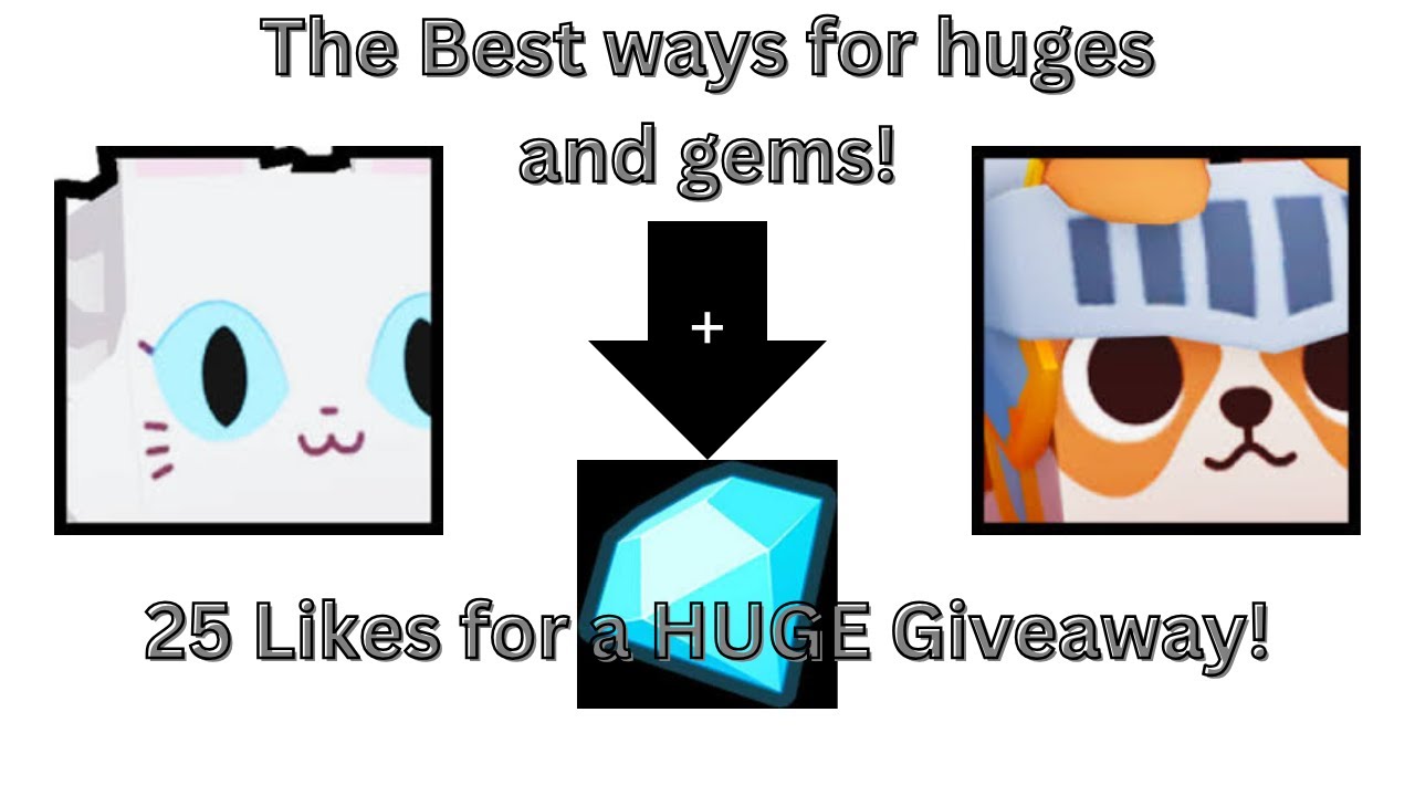 The Best Methods for Huges, High-Tier Items, and Gems! Huge giveaway at 25 likes!