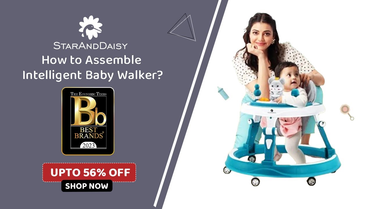 StarAndDaisy Intelligent Baby Walker Assembly Video - Watch How to Assemble Intelligent Baby Walker?