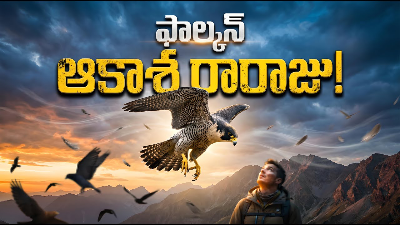 గంటకు 386 కి.మీ వేగం! | The Fastest Animal on Earth - Peregrine Falcon