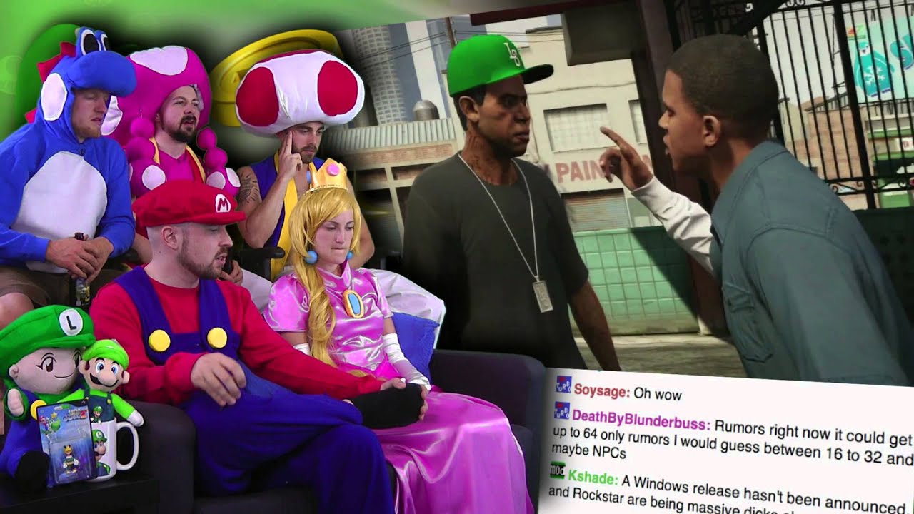 Экстренное шоу и трейлер GTA V!