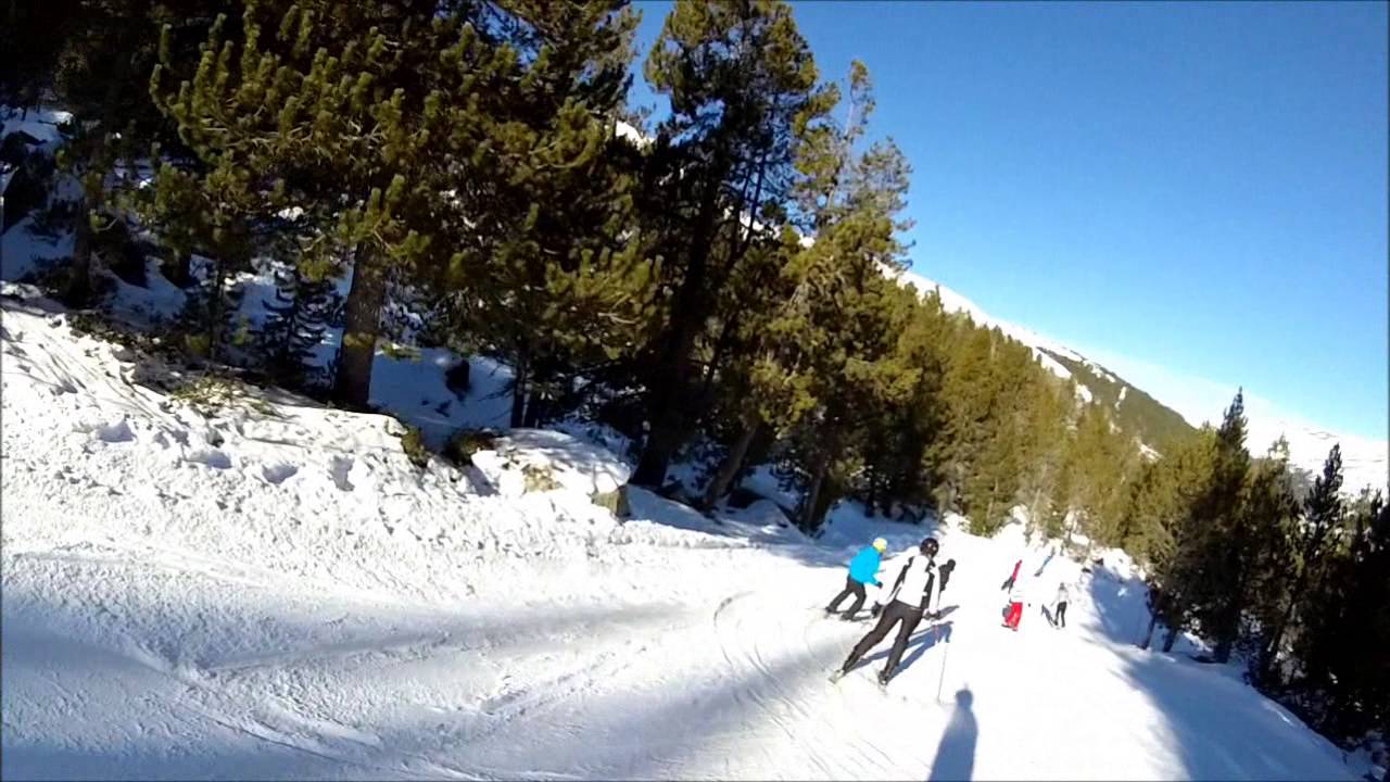 Grandvalira - Andorra Ski Area - Montmalus Run (The Narnia Run)