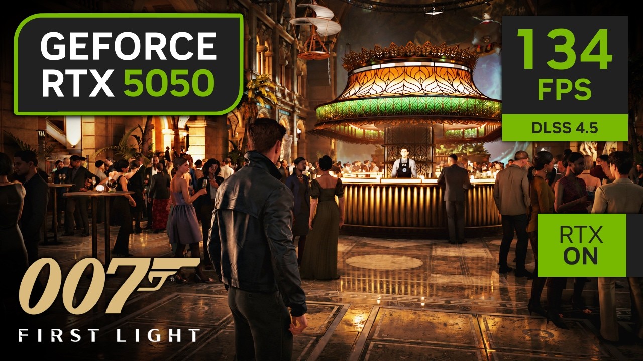 RTX 5050 on 007 First Light | 1080p, 1440p with DLSS 4.5!