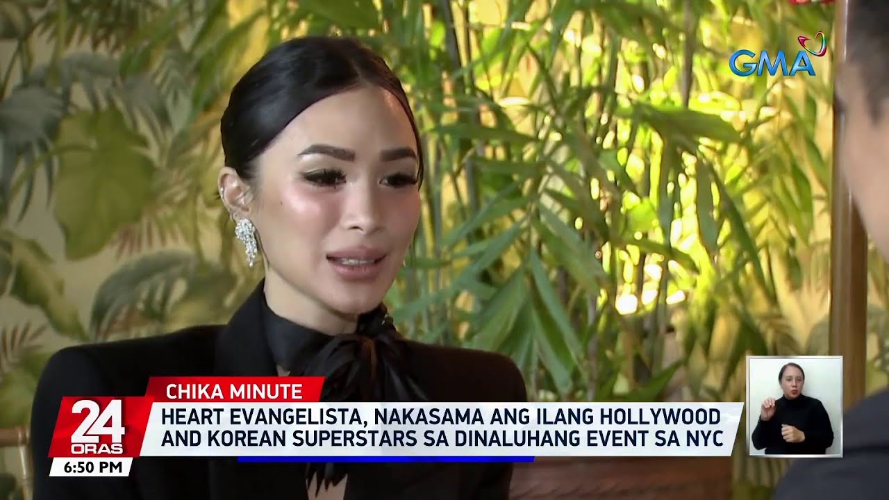 Heart Evangelista, nakasama ang ilang Hollywood and Korean superstars sa dinaluhang... | 24 Oras