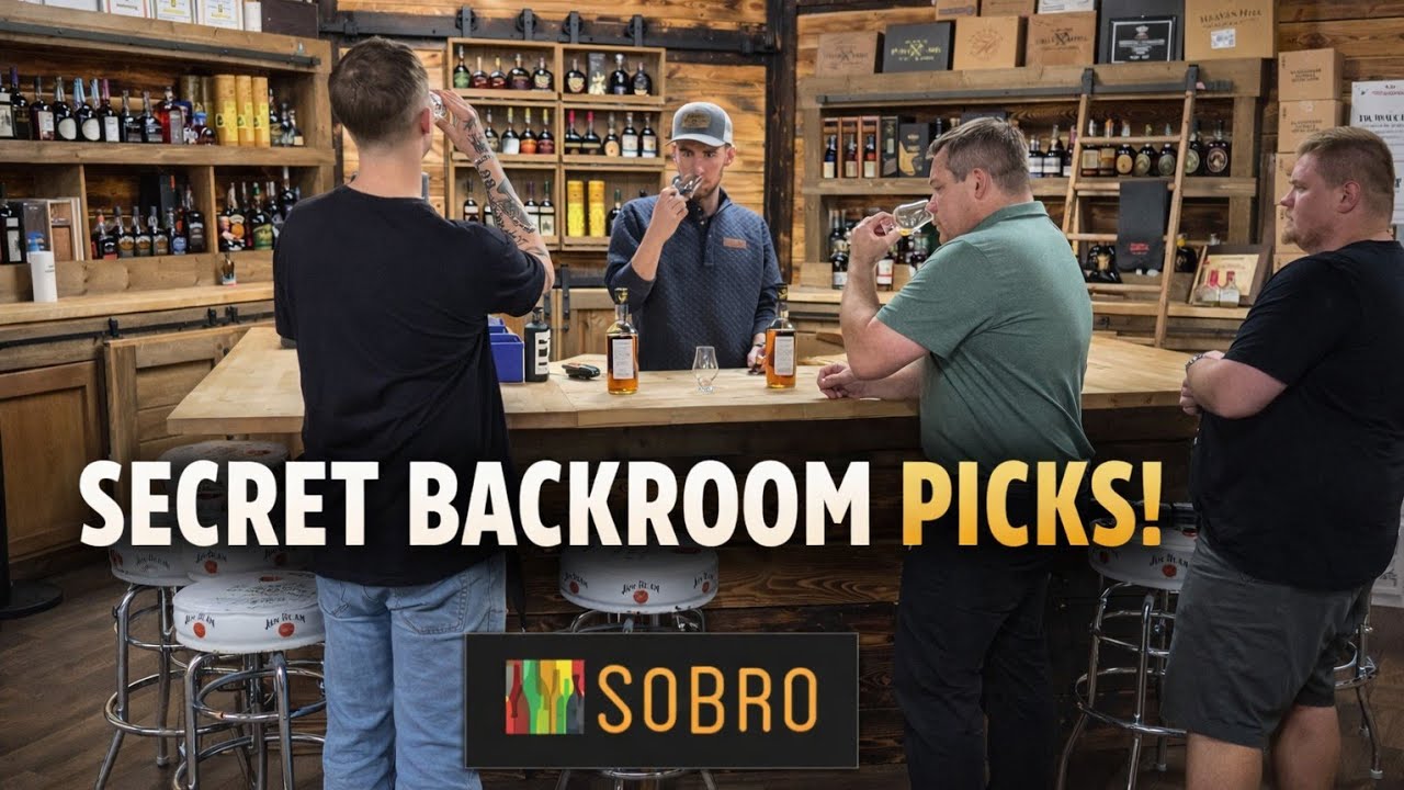 Секретная охота за бурбоном в подсобке магазина SoBro Spirits | Дегустация бесплатных образцов, в...