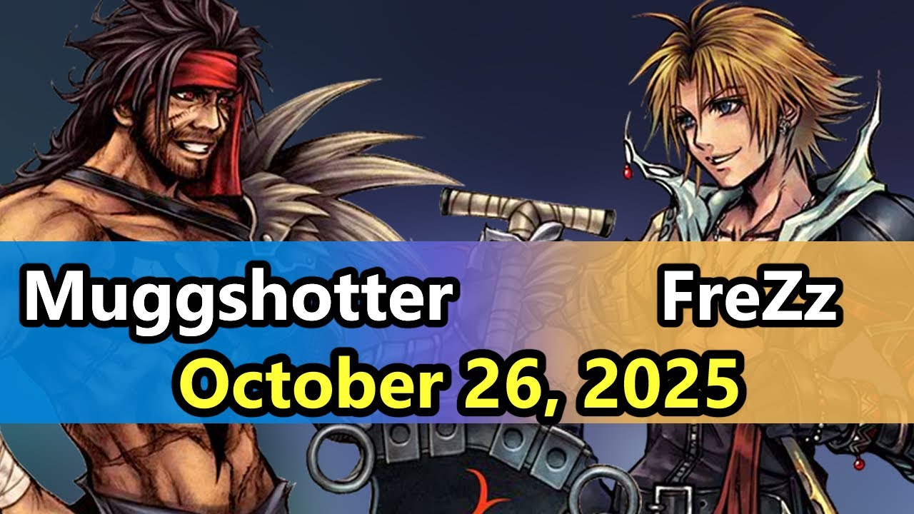 Dissidia 012 - Muggshotter (Jecht) vs. FreZz (Tidus) [October 26, 2025]