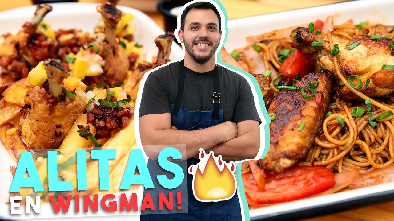 4 platos con ALITAS en WINGMAN! I Fuera de Carta