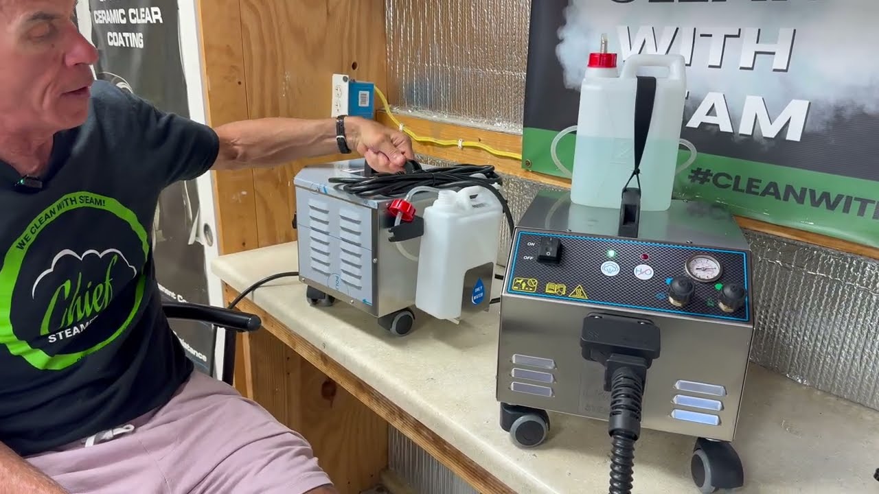 NEW! Chief Steamer MINI 125 | Lighter, More Affordable Chemical Injection Steamer!