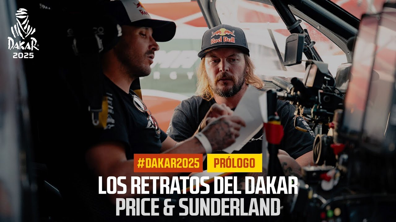 Price y Sunderland - Los Retratos del Dakar - #Dakar2025