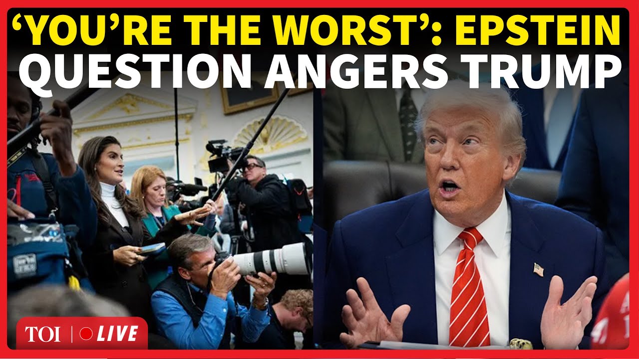 CNN Reporter Faces Trump’s Wrath For Epstein Question | ‘You’re The Worst…Never Saw You Smile’