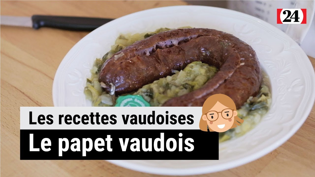 La recette du papet vaudois