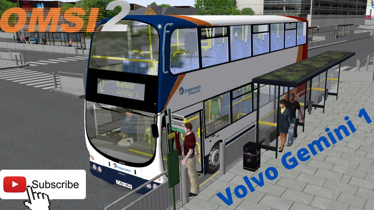 Omsi 2 | Volvo B7TL Gemini 1 | Scunthorpe Route 12 #3