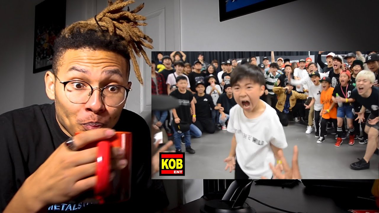Baby Konkrete vs Baby StreetBeast aka Baby Krow｜BEST 8 ①｜YOUNG GUNS BATTLE 6｜2018.05.20 REACTION !!!