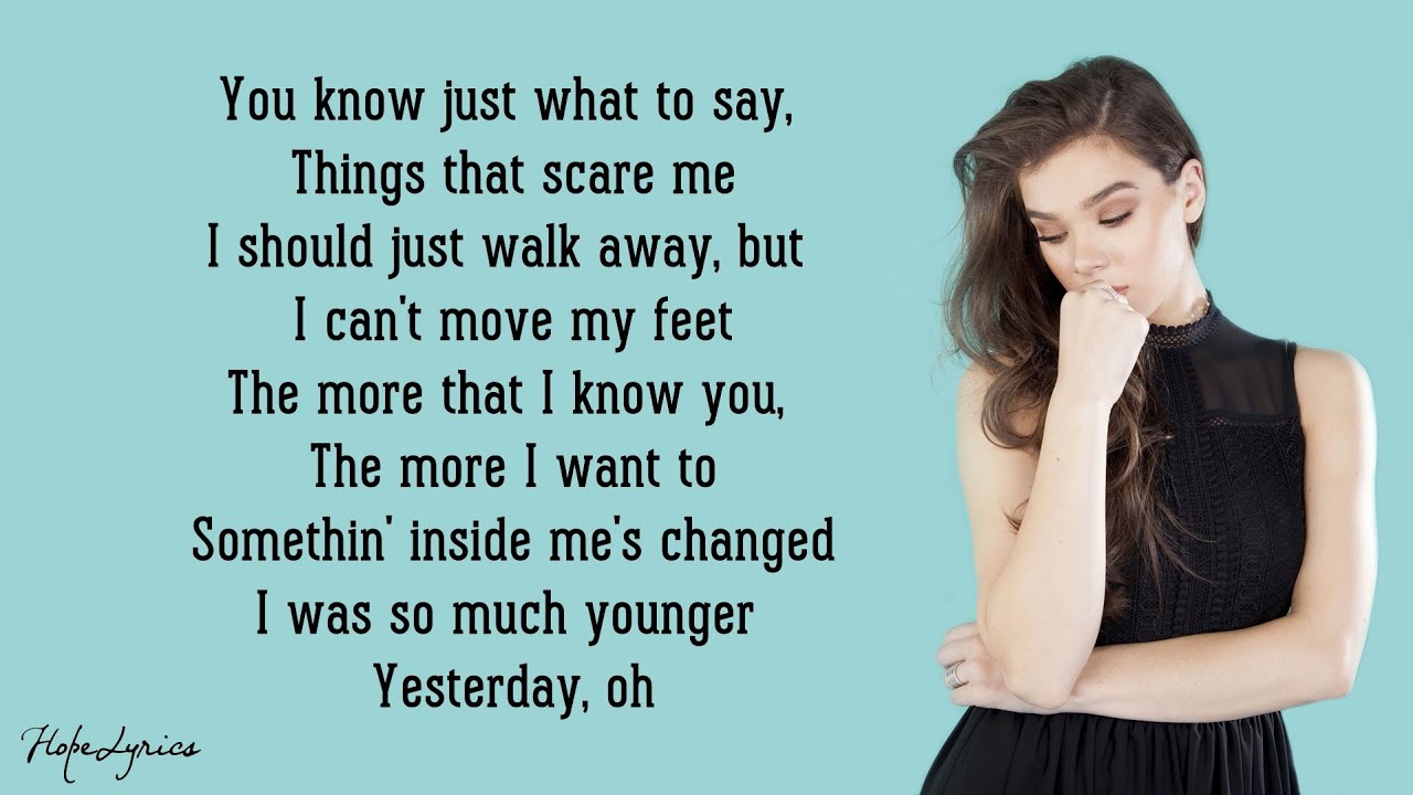 Hailee Steinfeld, Grey - Starving (Lyrics) ft. Zedd