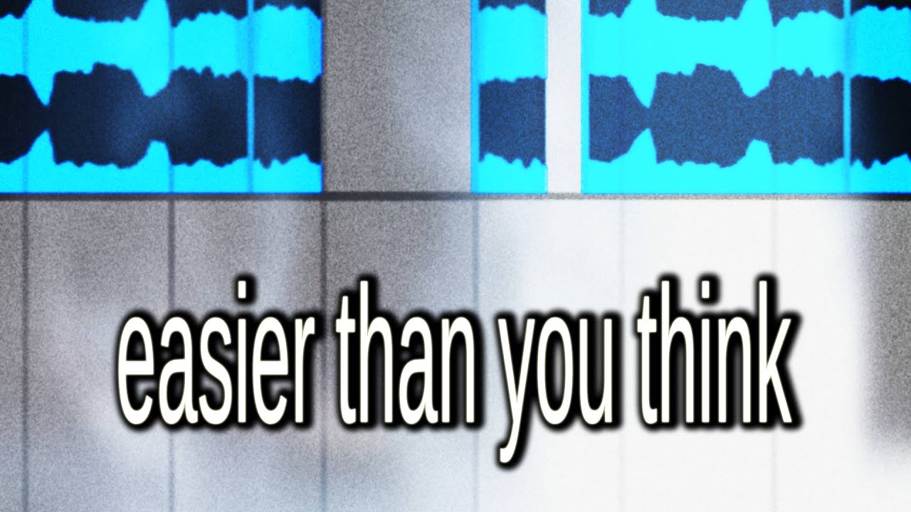 you don't need complex melodies to make hard beats