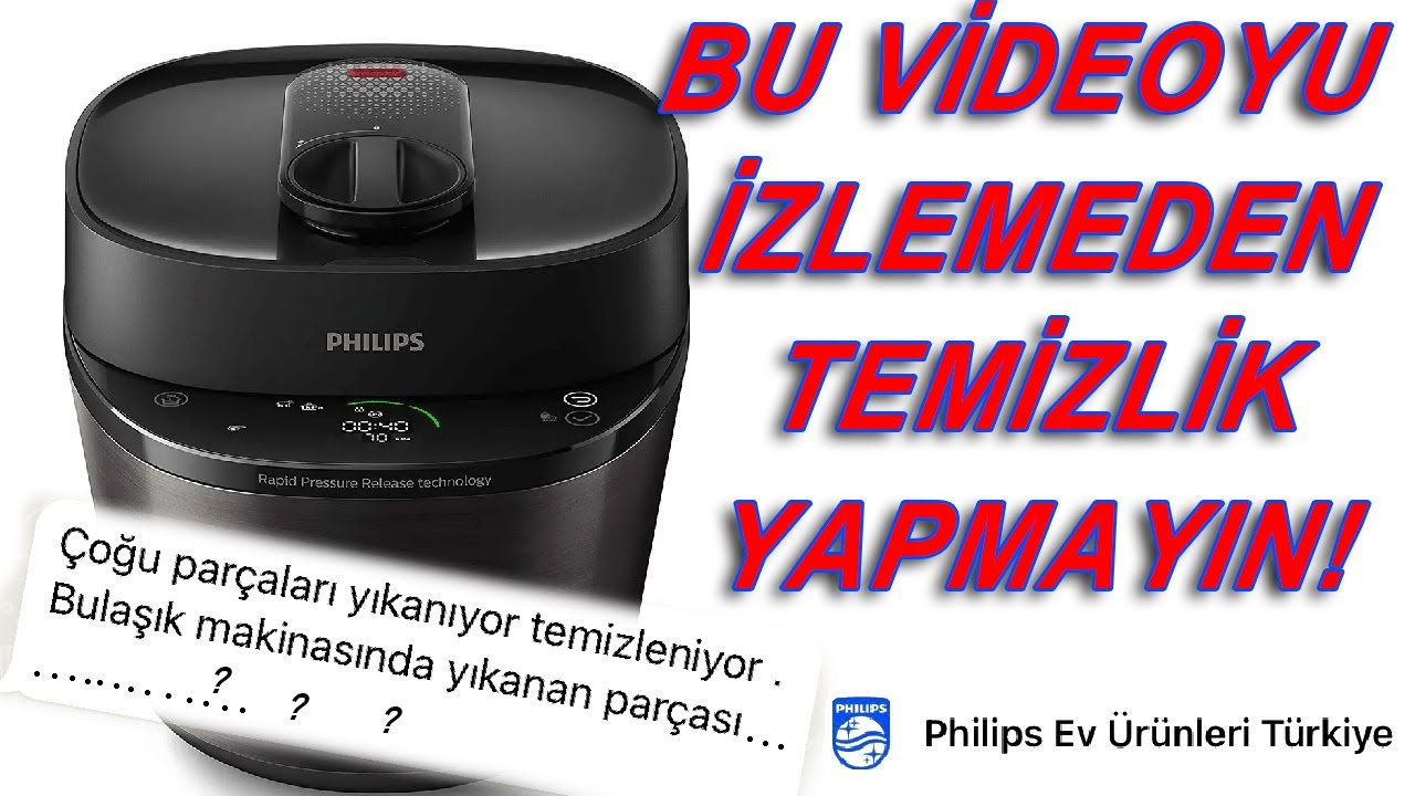 Philips All In One Cooker Nasıl Temizlenmeli l KESİN BİLGİ!