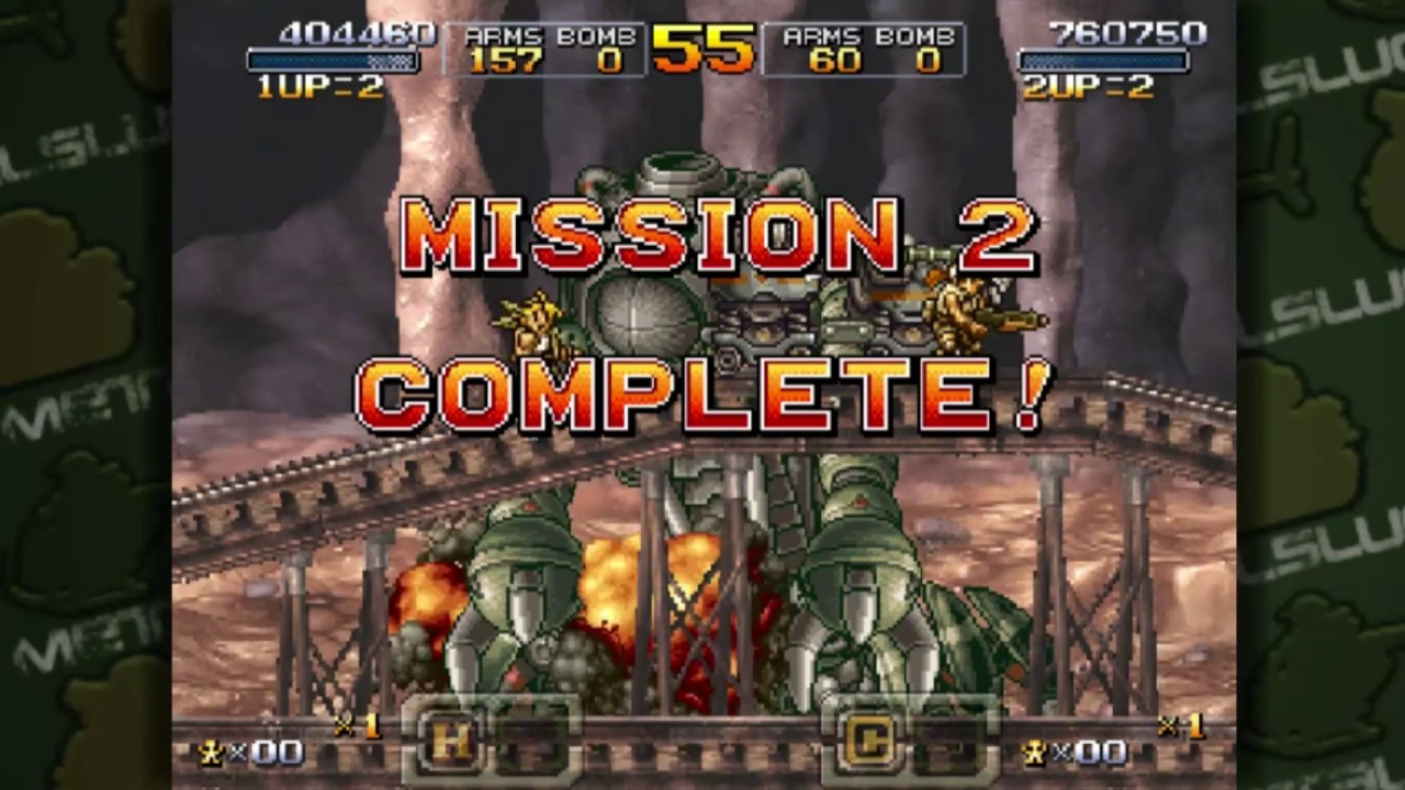 Metal Slug XX Two-Player Run Hard Mode