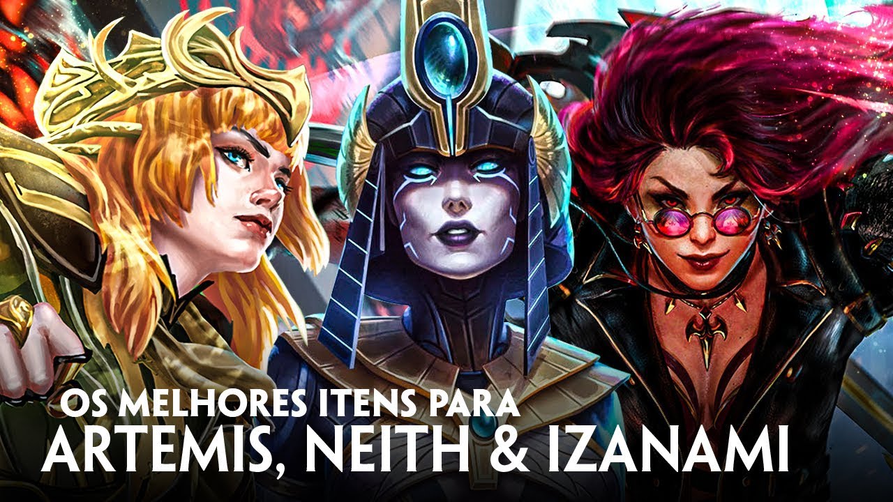 Build ADC - Artemis, Neith & Izanami! SMITE BUILD SEASON 7