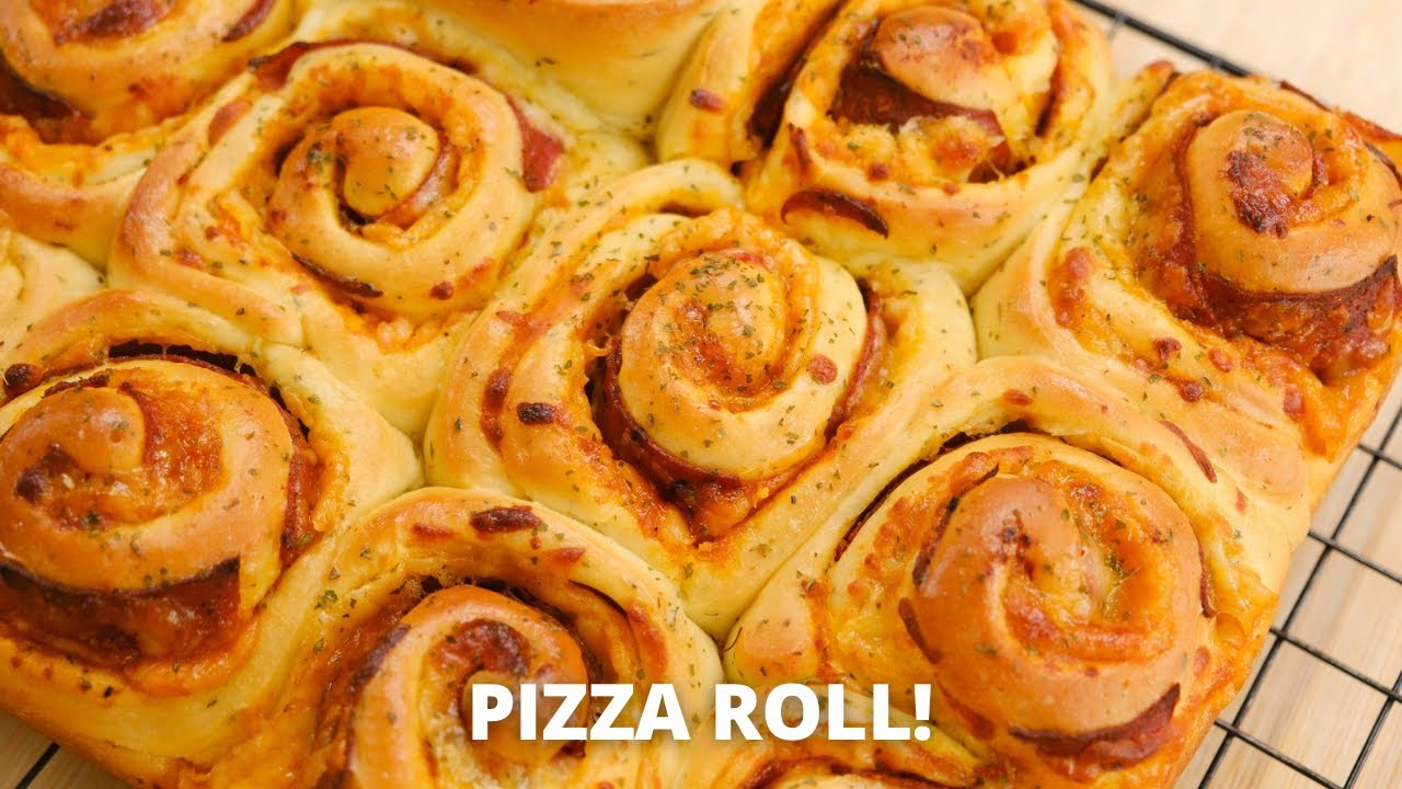 PIZZA ROLL? Soft & gurih!